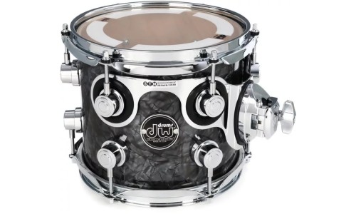 DW Drums DW-PER-BLK.D-7 Performance Series 7-Shell Bop Kit - Black Diamond Finish Ply - Cymbals & Hardware Not Included