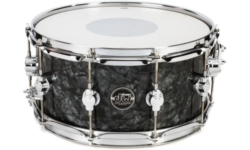 DW Drums DW-PER-BLK.D-7 Performance Series 7-Shell Bop Kit - Black Diamond Finish Ply - Cymbals & Hardware Not Included