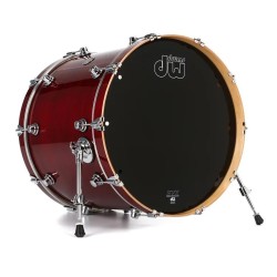 DW Drums DW-PER-CHR.S-7 Performance Series 7-Shell Bop Kit - Cherry Stain Lacquer - Cymbals & Hardware Not Included