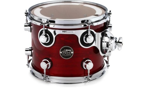 DW Drums DW-PER-CHR.S-7 Performance Series 7-Shell Bop Kit - Cherry Stain Lacquer - Cymbals & Hardware Not Included