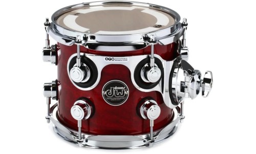 DW Drums DW-PER-CHR.S-7 Performance Series 7-Shell Bop Kit - Cherry Stain Lacquer - Cymbals & Hardware Not Included