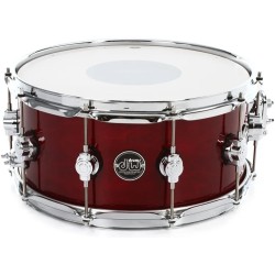 DW Drums DW-PER-CHR.S-7 Performance Series 7-Shell Bop Kit - Cherry Stain Lacquer - Cymbals & Hardware Not Included