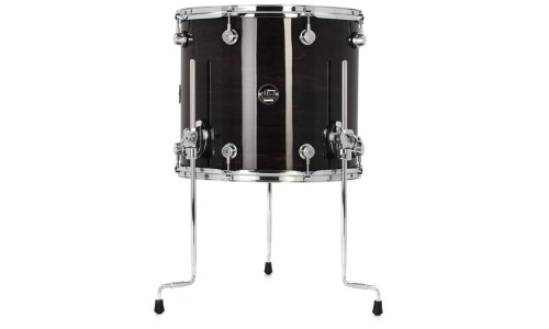 DW Drums DW-PER-EBY.S-7 Performance Series 7-Shell Bop Kit - Ebony Stain Lacquer - Cymbals & Hardware Not Included