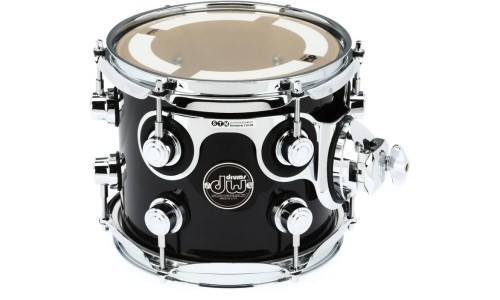 DW Drums DW-PER-EBY.S-7 Performance Series 7-Shell Bop Kit - Ebony Stain Lacquer - Cymbals & Hardware Not Included