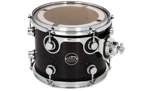 DW Drums DW-PER-EBY.S-7 Performance Series 7-Shell Bop Kit - Ebony Stain Lacquer - Cymbals & Hardware Not Included