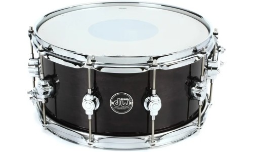 DW Drums DW-PER-EBY.S-7 Performance Series 7-Shell Bop Kit - Ebony Stain Lacquer - Cymbals & Hardware Not Included