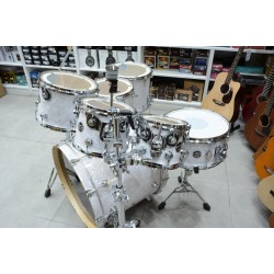 DW Drums DW-PER-WHT.M-7 Performance Series 7-Piece Shell Pack - White Marine Pearl