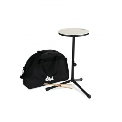 DW Drums DWCPPADSTDBG 12" Practice Pad with Stand and Bag