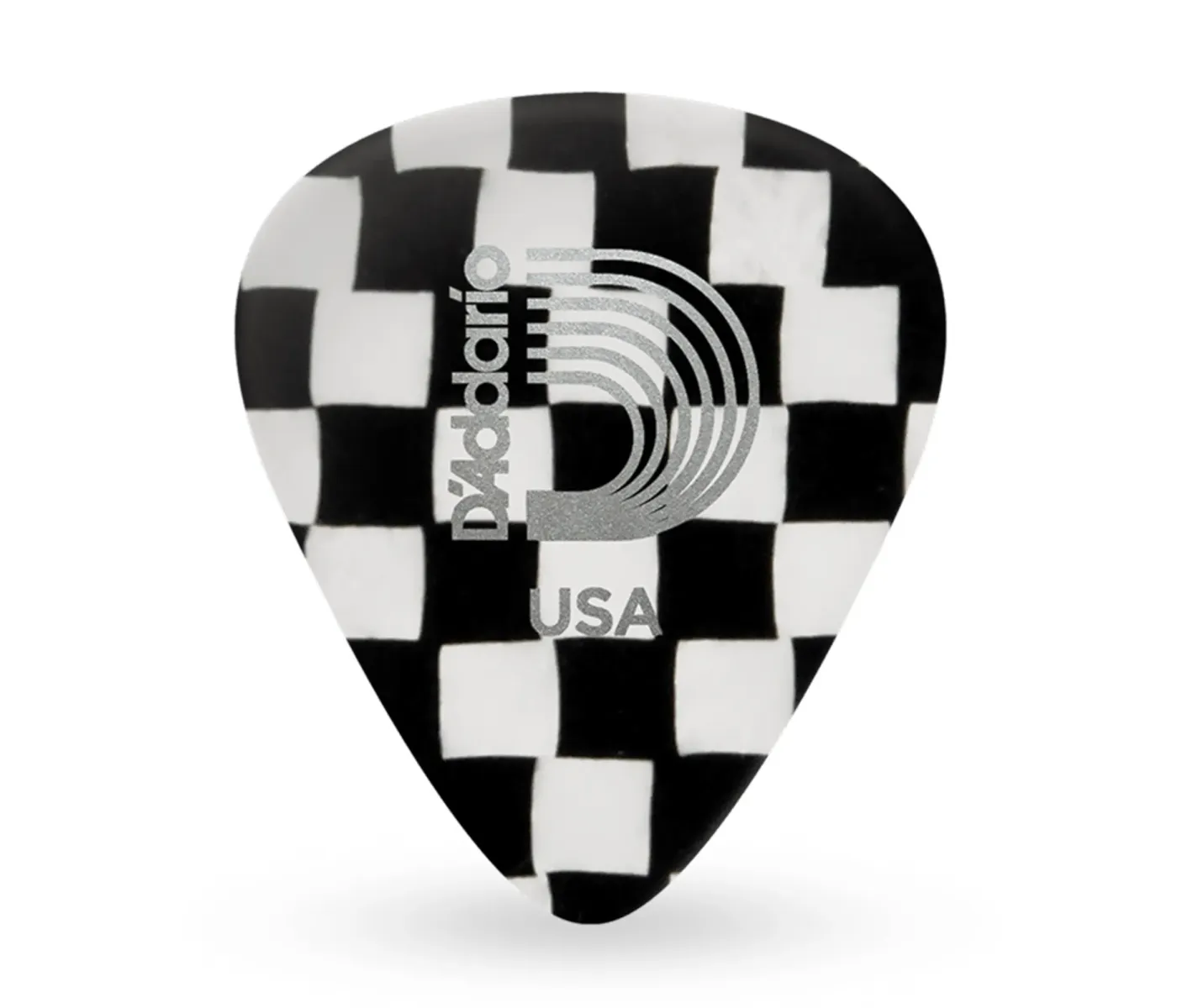 D'Addario 1CCB2-10 Checkerboard Guitar Picks Light Gauge (.50mm) - 10 pieces