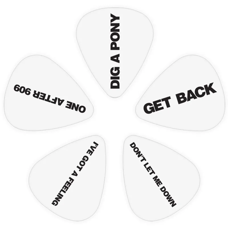 D'Addario 1CWH4-10B8 Beatles Get Back Guitar Picks Medium Gauge (.70mm) - 10 pieces D'Addario 1CWH4-10B8 Beatles Get Back Guitar Picks Medium Gauge (.70mm) - 10 pieces