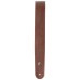 D'Addario 20GL01 Slim Garment Leather Guitar Strap - Brown
