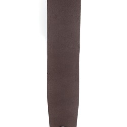 D'Addario 25L01-DX Deluxe Leather Guitar Strap - Brown