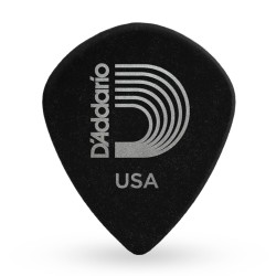 D'Addario 3DBK6-10 Duralin Black Ice Picks Heavy Gauge (1.10mm) - 10 pieces