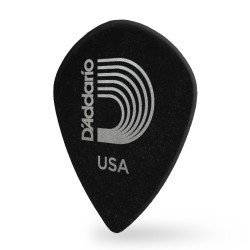 D'Addario 3DBK6-10 Duralin Black Ice Picks Heavy Gauge (1.10mm) - 10 pieces