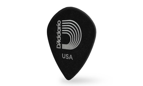 D'Addario 3DBK6-10 Duralin Black Ice Picks Heavy Gauge (1.10mm) - 10 pieces