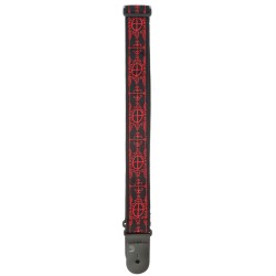 D'Addario 50A12 Nylon Woven Guitar Strap - Voodoo