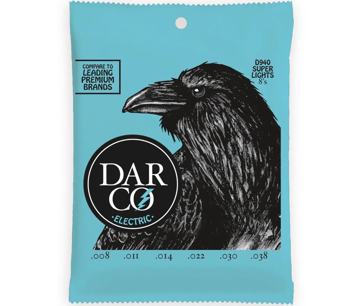 Martin Strings Darco Electric Guitar Set Super Light - 0.08 - 0.38