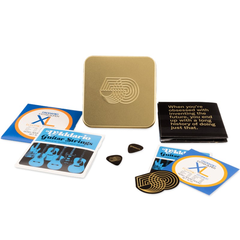 D'Addario DATIN50A Limited Edition 50th Anniversary String Bundle - EXL110 and EJ16 String Sets