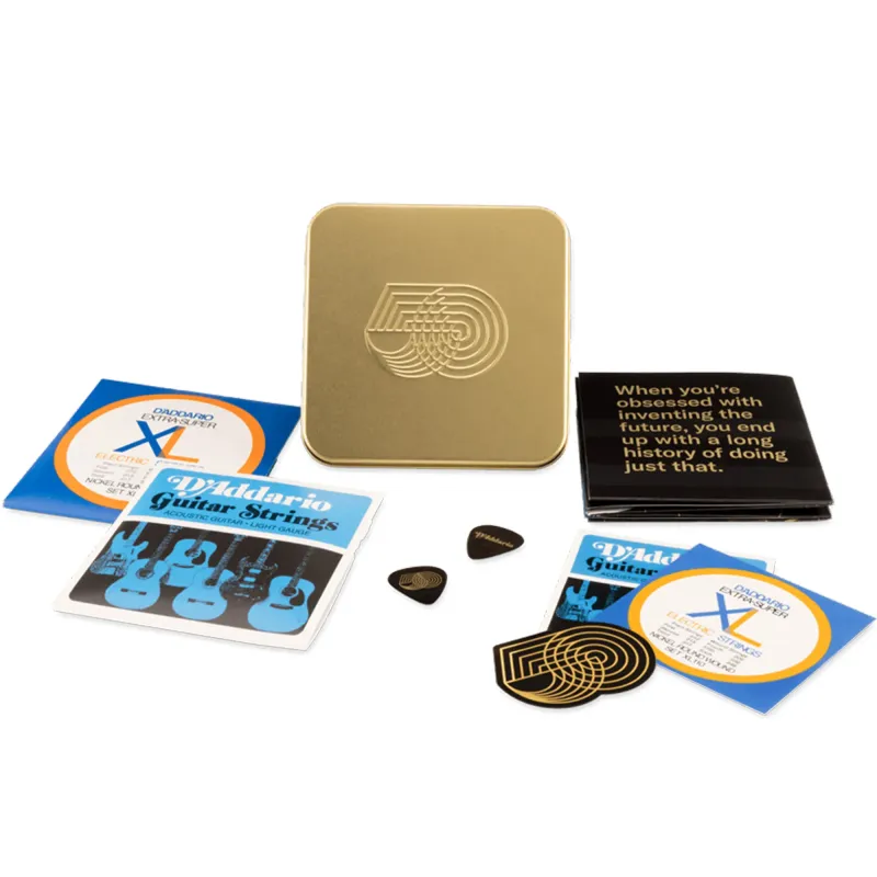 D'Addario DATIN50A Limited Edition 50th Anniversary String Bundle - EXL110 and EJ16 String Sets D'Addario DATIN50A Limited Edition 50th Anniversary String Bundle - EXL110 and EJ16 String Sets