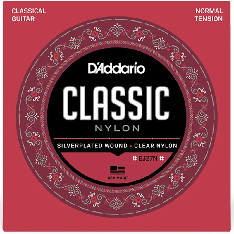 D'Addario EJ27N Nylon Student Classical Guitar String - Normal Tension