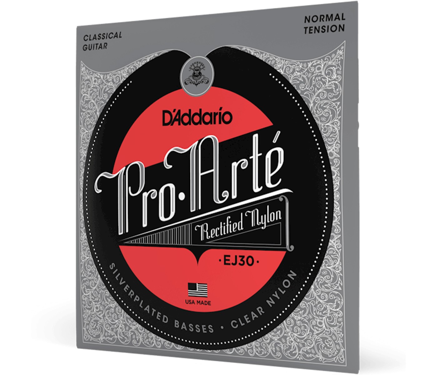 D'Addario EJ30 Pro-Arté Rectified Trebles Classical Guitar Strings - Normal Tension
