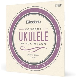 D'Addario EJ53C Hawaiian-Concert Pro-Arte Rectified Ukulele Strings