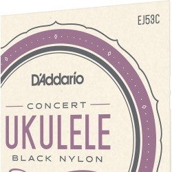 D'Addario EJ53C Hawaiian-Concert Pro-Arte Rectified Ukulele Strings