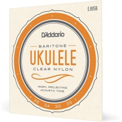 D'Addario EJ65B Pro-Arté Custom Extruded Nylon Ukulele Strings - Baritone