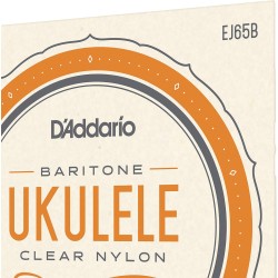 D'Addario EJ65B Pro-Arté Custom Extruded Nylon Ukulele Strings - Baritone