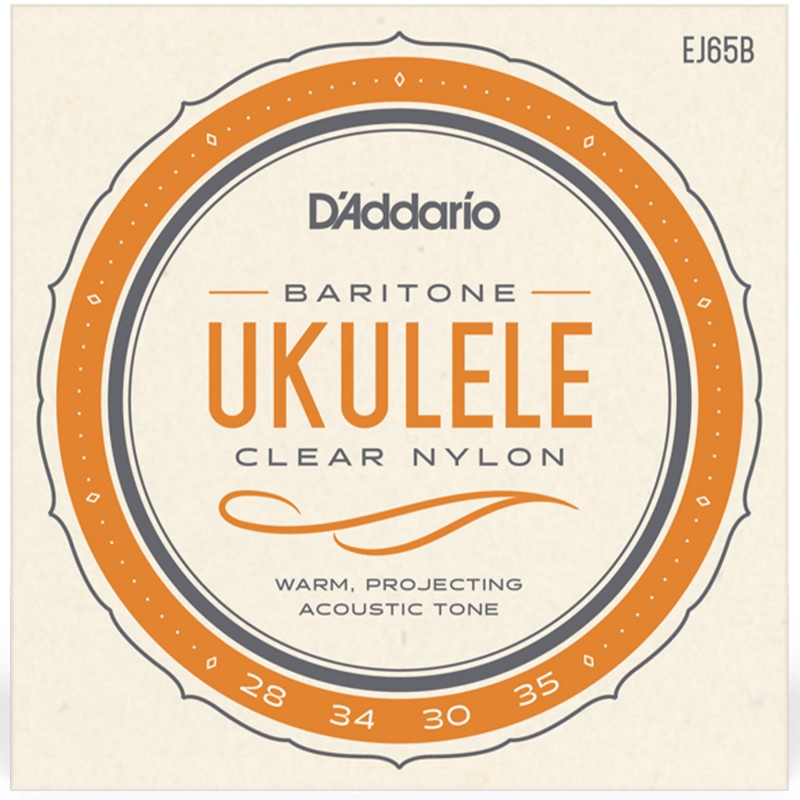 D'Addario EJ65B Pro-Arté Custom Extruded Nylon Ukulele Strings - Baritone