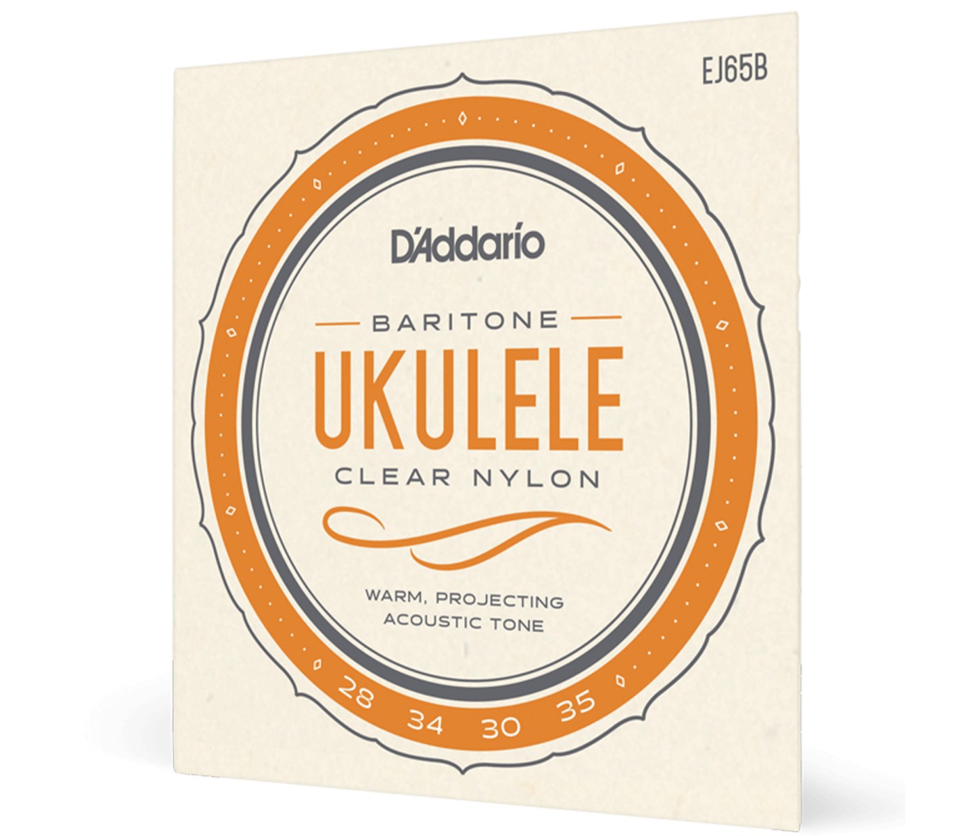 D'Addario EJ65B Pro-Arté Custom Extruded Nylon Ukulele Strings - Baritone