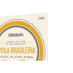 D'Addario EJ82A Viola Brasileira string Cebolão Re and Boiadeira Tunings