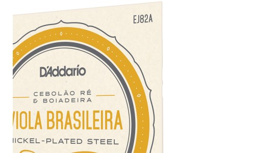 D'Addario EJ82A Viola Brasileira string Cebolão Re and Boiadeira Tunings