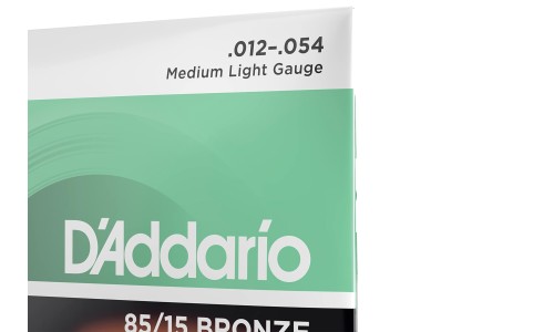 D'Addario EZ920 Phosphor Bronze Acoustic Guitar String Medium Light - 012 - 054