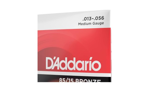 D'Addario EZ930 Phosphor Bronze Acoustic Guitar String Medium Gauge - 013 - 056