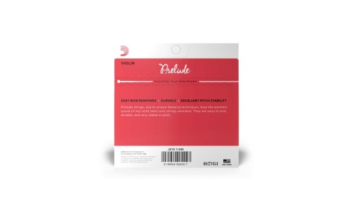 D'Addario J810 1/4M Prelude Violin String - 1/4 Scale - Medium Tension