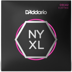 D'Addario NYXL0942 NYXL Electric Guitar String Super Light - 9-42