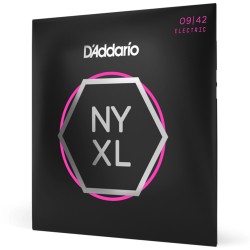 D'Addario NYXL0942 NYXL Electric Guitar String Super Light - 9-42