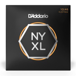 D'Addario NYXL1046Electric Guitar String Nickel Wound Regular Light - 10-46