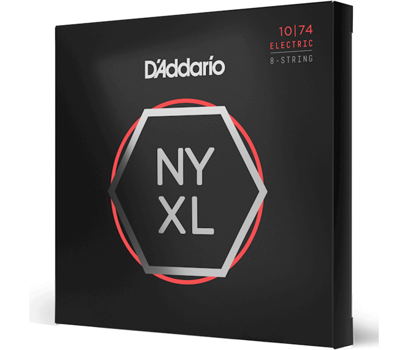 D'Addario NYXL1074 Nickel Wound Electric 8-String Regular Light - 10-74