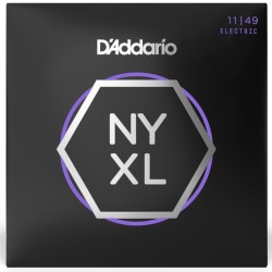 D'Addario NYXL1149 Electric Guitar String Nickel Wound - Medium - 11- 49