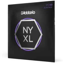 D'Addario NYXL1149 Electric Guitar String Nickel Wound - Medium - 11- 49