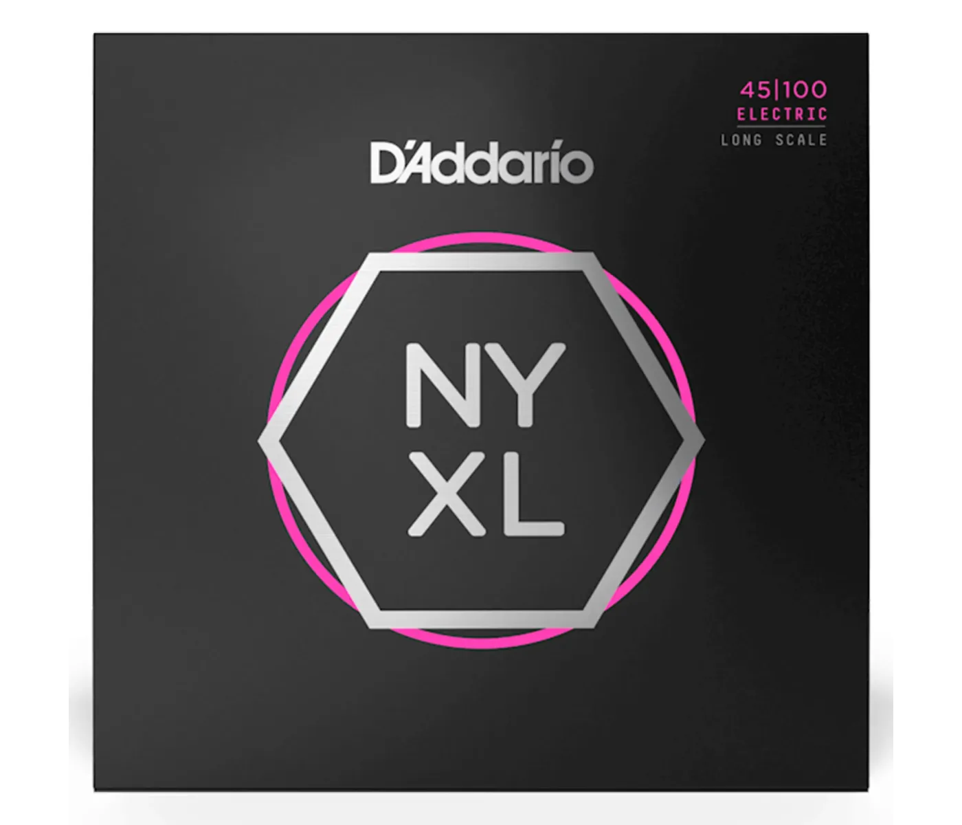 D'Addario NYXL45100 Nickel Wound Bass Guitar Long Scale Bass Strings Regular Light - 045 - 100