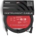 D'Addario PW-AMSGRA-10 American Stage Series cables Angle - Straight - 10 ft / 3 Meters