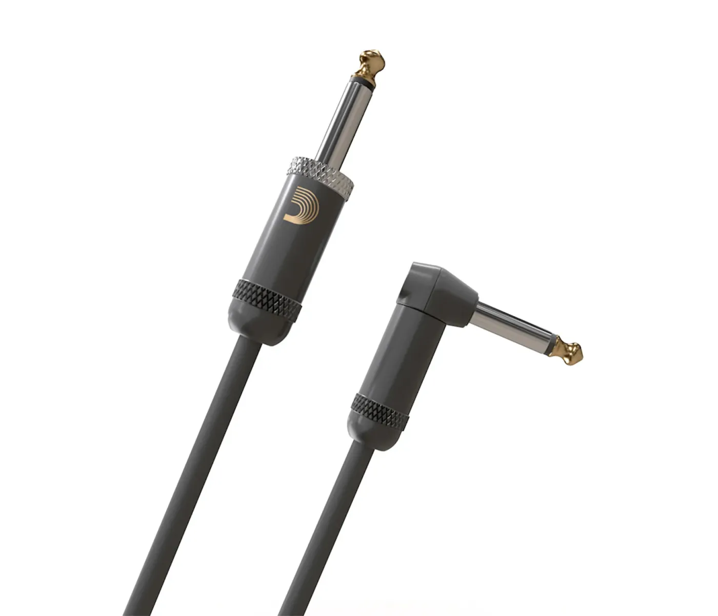 D'Addario PW-AMSGRA-20 American Stage Series cables Angle - Straight - 20 ft / 6 Meters