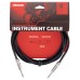 D'Addario PW-BG-10BK Braided Straight to Straight Instrument Cable - 10 foot Black D'Addario PW-BG-10BK Braided Straight to Straight Instrument Cable - 10 foot Black