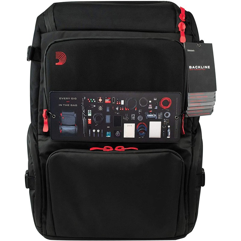 D'Addario PW-BLGTP-01 Backline Gear Transport Pack Musician's Acessories Backpack