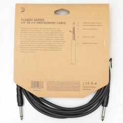 D'Addario PW-CGT-10 Classic Series instrument cables Straight - Straight - 10 ft / 3 Meters