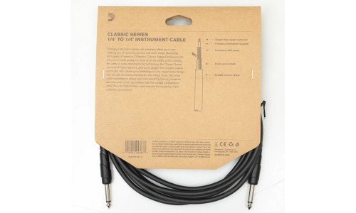 D'Addario PW-CGT-10 Classic Series instrument cables Straight - Straight - 10 ft / 3 Meters