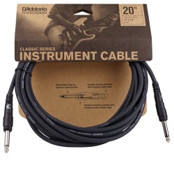 D'Addario PW-CGT-20 Classic Series instrument cables Straight - Straight - 20 ft / 6 Meters